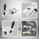 Ball Joint Separator, Universal Ball Joint Removal Tool for Separating Arms, Tie Rods, and Ball Joints on Cars, Light Trucks, ATVs 1-1/8" to 2-1/8" Adjustable Tie Rod Removal Tool