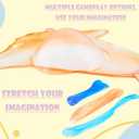 24 Pack Valentines Gifts for Kids Classroom Galaxy Slime Party Favors Ball - Stretchy, Non-Sticky, Mess-Free, Stress Relief, and Safe - Toys for Girls and Boys - Classroom Reward, Office Desk Toys