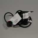 EDISHINE 120V LED Outdoor Spotlight, 5 Extra Lenses (RGB Purple Blue), 5.5W 5000K Plug in Spotlight Outdoor, Waterproof Landscape Light for Yard, Holiday Tree Flag Light, UL Listed (1Pack, Black)