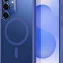 ESR for Samsung Galaxy S25 Plus Phone Case, Compatible with MagSafe, Magnetic Case for S25+ Plus, Military-Grade Protection, Yellowing Resistant, Classic Series, Frosted Blue