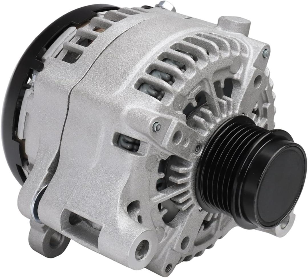 4210007231 Alternator for Jeep Wrangler 2018-2023, Gladiator 2020-2023, 3.6L V6, 12V 240Amp Counterclockwise 6-Groove Decoupler Pulley