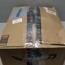 Coohom Oval Calming Donut Cuddler Dog Bed,Shag Faux Fur Cat Bed Washable Round Pillow Pet Bed(30"/36"/43") for Small Medium Dogs (XL(36"x27"x7"), Grey)