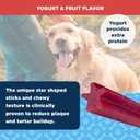 2 x American Kennel Club Dentacare Yogurt & Fruit Flavored, 20 Count | Dental Dog Treats For Large Breeds, Unique 5 Star Shape, Good For Dog Dental Health, Naturally Flavored, Helps Remove Tartar (EXP 06/18/28)