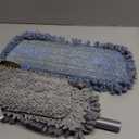 FORSPEEDER Microfiber Mops for Floor Cleaning  Dust Mop for Hardwood Floors with 55” Adjustable Handle 3 Thickened Washable Pads  Wet Dry Mopping for Pet Hairs Walls Tile Wood Laminate Home Kitchen