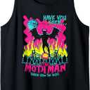 Mothman Cryptid Cryptozoology Mothman Tank Top, Black XL
