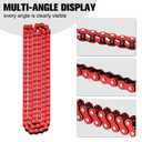 Red 35 Chain Compatible with Mini Bike Coleman CT100U CC100X Baja DB30 Motovox MBX10 MBX11 Predator 79cc 97cc 100cc Mega Moto MM-B80 105cc Powersports Parts 140 Link 35 Chain Breaker
