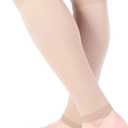 Doc Miller Compression Calf Sleeve for Men & Women 20-30mmHg Graduated Support for Running, Shin Splints, Calf Strain Knee High, Small to 6XL Plus Size