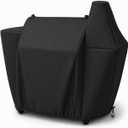 Grill Cover for Pit Boss Pellet Smoker Savannah 1500 Onyx Edition Series for Pitboss PB1500NX Smoker Cover Heavy Duty 600D Waterproof (black, 33" W x 24" D x 45" H)