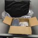 Patio Chair Cushions 22 X 22 X 4 Inch Waterproof Outdoor Seat Cushions for Patio Furniture, Outdoor Sofa Couch Pads with Ties & Handle, Set of 2, Cream