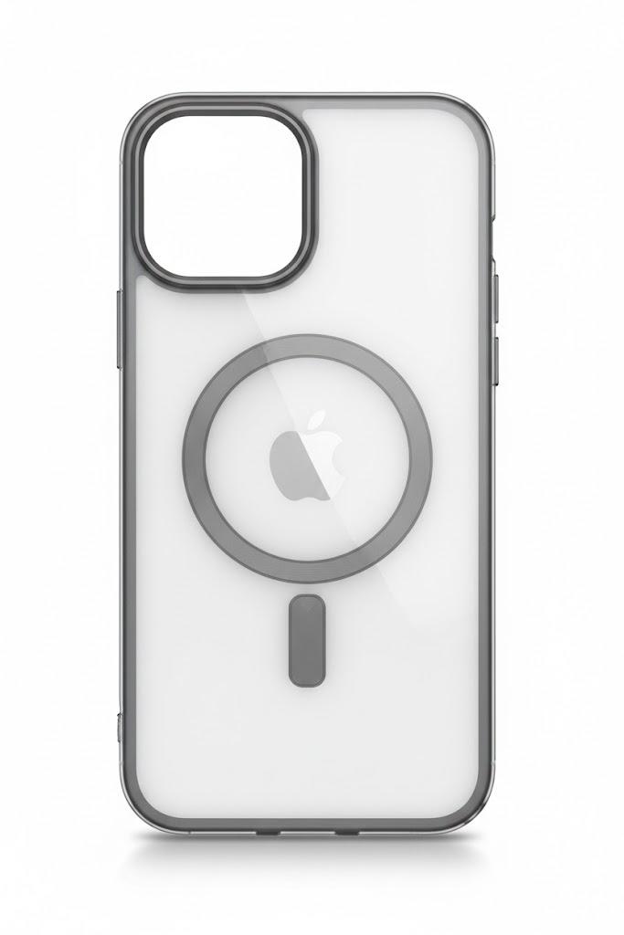 Iphone Case  Fit for MagSafe, Shockproof Phone Case for iPhone 17 Pro Max 6.9", Shadow Black