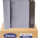 Dasen 500pc Poly Mailers 6x9 Inches,Shipping Envelopes Self Seal Mailers Bags Waterproof and Tear-Proof Packaging Bags, Shipping Bags for Clothing