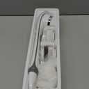 VOYOR Electric Body Brush Back Scrubber for Shower Rechargeable Exfoliating Bath Brush Powered Shower Brush with Non-Slip Long Handle Deep Cleansing, Exfoliation, Massaging Spin Brush BC100 (Grey)