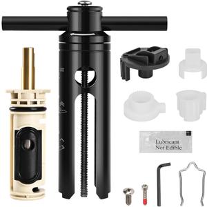 2026 New 104421U Removal Tool, 1222 Replacement Cartridge,116653 Shower Handle Adapter Kit, Tub and Shower Faucet Cartridge Remover For Moen Posi Temp Shower Repair