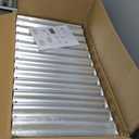 Land Guard 6x3x3ft Oval Galvanized Raised Garden Beds, Large-Capacity Metal Planter Box Outdoor, Durable Deep Raised Garden Bed 3ft Tall, Raised Beds for Gardening Vegetables, Classic Silver