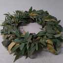 Green Eucalyptus Wreaths for Front Door Spring Summer Wreath with Eucalyptus Leaves,Olives Leaves,Mixed Berry for Indoor Outdoor Farmhouse Home Porch Wall Window Festival Wedding Decor