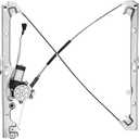 741-644 Front Driver Side Power Window Regulator with Motor Compatible for Chevry Silverado 1500 2500 3500 Tahoe GMC Sierra Yukon XL Cadillac Escalade Pickup SUV 2000-2006