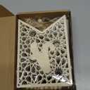 2 Pcs Eid Ramadan Mubarak Wooden Banner-Rustic Bead Ramadan Decorations Black Letter Muslim Party Decor Supplies for Home Fireplace Indoor Outdoor Holiday Celebration（DIY Kit: Hand-Assemble Your ）