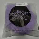 RUNNING GIRL Sports Bras for Women High Support,Seamless Ribbed Longline High Neck Sports Bra Racerback Padded Crop Top Yoga (Purple, L)