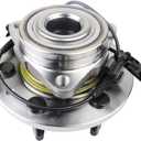 MACEL 515096 Front Wheel Hub Bearing Assembly Compatible with Chevy Tahoe, Silverado 1500, Suburban 1500, Avalanche, Cadillac Escalade ESV EXT, GMC Yukon Sierra 1500, XL 1500, 6 Lugs W/ABS