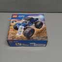 LEGO City Blue Monster Truck Off-Road Toy Playset with a Driver Minifigure, Imaginative Toys for Kids, Fun Gift for Boys and Girls Aged 5 Plus, Mini Monster Truck