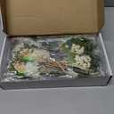 Layhit 24 Pcs Boho Dried Flower Bouquet Mini Wedding Handmade Dry Flowers Decor for Vase Crafts DIY Photo Boutonniere for Men Floral Plant for Bridesmaid Gift Birthday Decor(Greenery)