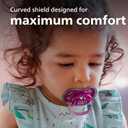 Philips Avent Ultra Air Pacifier - 4 x Light, Breathable Baby Pacifiers for Babies Aged 18 Months Plus, BPA Free with Sterilizer Carry Case, SCF349/23