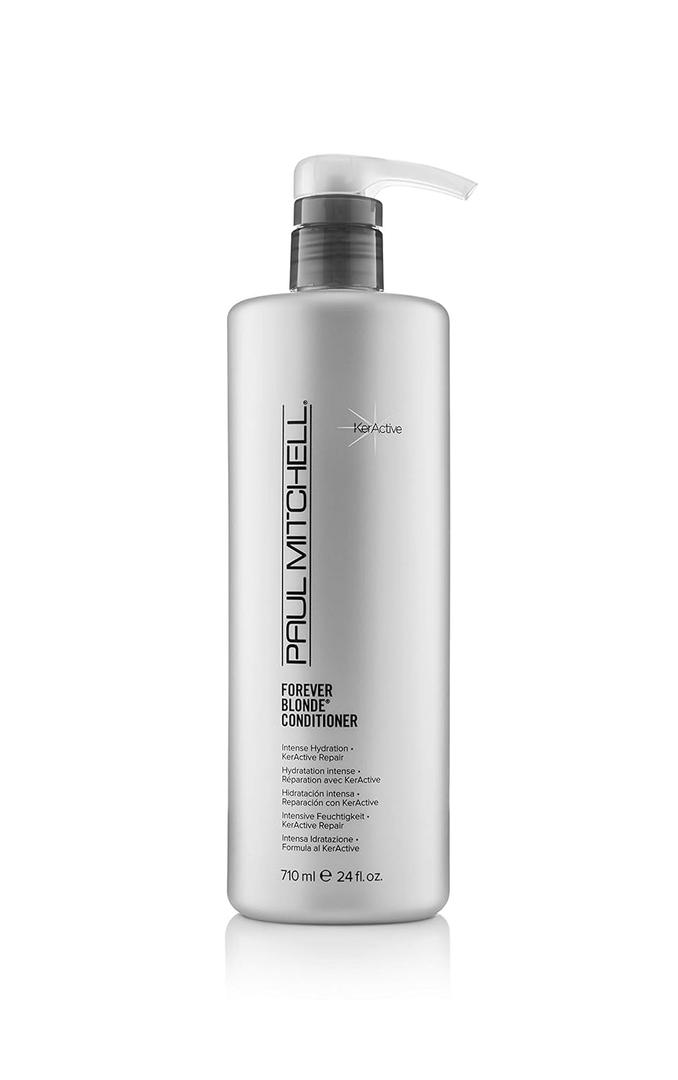 Paul Mitchell Forever Blonde Conditioner, Repairs + Deeply Hydrates, Ideal For Bleached + Lightened Hair (24 Fl Oz (Pack of 1))