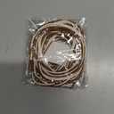 2 x Cowboy Hat Band for Women Men, Beaded Hat Band for Straw Hat Fedora Hand Made Replaceable Golden Hat Band Diomond