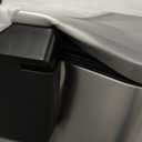 EKO Madison Matte Stainless 50 Liter/13.2 Gallon Step Trash Can w/Inner Liner - Fingerprint Resistant Finish