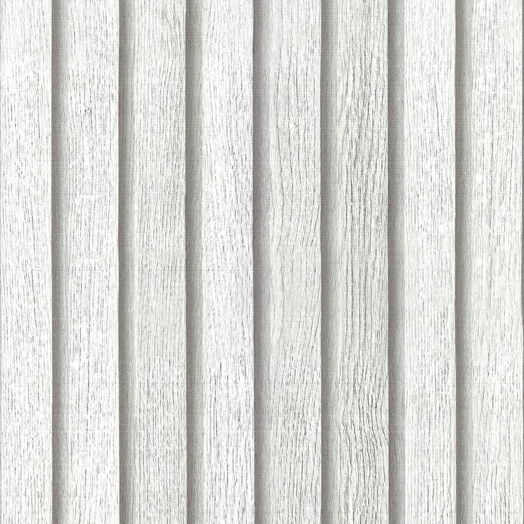 Livelynine 15.8x197 Peel and Stick Beadboard Wallpaper for Bathroom Vinyl Prepasted Wall Paper Rolls Faux White Wooden Slats Wall Panels Renter Friendly Wood Look Contact Paper for Shelves Cabinets