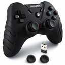 DuLingKer PC Controller Wireless, PS3 Controllers PC Gamepad with Hall Effect Joysticks and Dual Vibration, 2.4G Wireless Gaming Controller for Windows 11 10 8, PS3, Android TV, Steam, Raspberry Pi