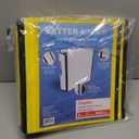 Staples Heavy-Duty 3-Inch D-Ring Binder, Yellow  Large Capacity 3-Ring Binder, Holds Up to 600 Sheets for School & Office