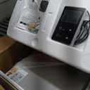 Poukaran 65,000 BTU RV Tankless Water Heater, DC 12V, On Demand Instant Hot Water Heater, with 15x15 inches White Door and Front Water Outlet, Compatible with all RVs