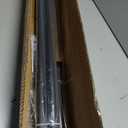 2 Pack 1Inch Diameter Wrap Around Curtain Rods, 48-84Inch Adjustable Length Room Darking Curtain Rods with Aluminum Finials and Brackets, Matte Black