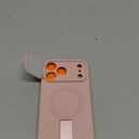 SURITCH for iPhone 17 Pro Max Case with Camera Control Cover, Camera Cover and Adjustable Kickstand, Compatible with MagSafe, Shockproof Bumper Protective Cases 6.9 Inch, Pink