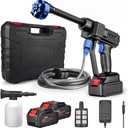 4000 PSI 300W Wireless High Pressure Car Washer Tool Kit Portable Wash Cleaner, Replacement for VEVOR OEM