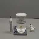 Electric Toothbrush with Water Flosser 3-in-1 Combo, Professional Sonic Toothbrush for Adults, 3 Brush Modes+5 Floss Speeds, Rechargable, 2.0 Flossing Toothbrush for Oral Care, Portable Travel Case (White)