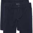 The Children'S Place Girls Chino Shorts (Tidal 2-pack), 16 Plus