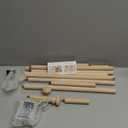 Beyeutao Wood Over The Table Rod Stand with Clamps Adjustable Table Arch Stand with Clamps 15-47 Tall 15-74 Length for Party Garden Arbors Wedding Birthday Christmas Halloween