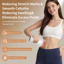 Lymphatic Drainage Massager  Portable Cellulite Massage Tool with 19 Intensity Levels for Relaxing Neck, Legs, Arms & Belly