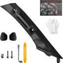 Driver Side A-Pillar Grab Handle, for Toyota Tacoma 4th Gen 2024-2026, OEM Texture Match No Rattle, Compatible with Side Airbag Deployment, Easy Install Assist Grip for Daily Off-Road Use