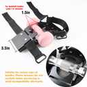 VAIIO Ankle Straps for Dumbbells, Tibialis Trainer, Adjustable Ankle Weights, Workouts at Home for Hip Flexors, Shin Splint, Hamstring Curls for Women and Men, 1pcs, 1.5 pound