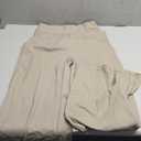 OQQ Yoga Pants Women High Waist Stretch Casual Soft Straight Leg Bottoms Size L