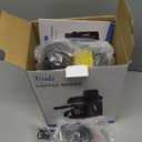 Coffee Machine, 3.5 Bar Espresso & Cappuccino Machine with Steam Wand, Compact Design Coffee Maker for Latte, Safety Lock & Tritan Cups, 800w, Black