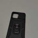 Vinve for iPhone 14 Pro Max Case with Slide Lens Cover HD Screen Protector, Military Grade Drop Protection, Magnetic Rotated Ring Holder Kickstand Protective Phone Case (Black)