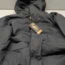 FREE SOLDIER Men's Waterproof Ski Jacket Fleece Lined Warm Winter Snow Coat with Hood Fully Taped Seams (3X-Large, Black)