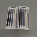 2 x Gel Pens, 0.5mm Black Ink Office Pens, Fine Tip Smooth Writer Pen with Comfortable Grip, Suitable for Students, Offices, Teachers, Nurses Notes and Journals.(10pcs)
