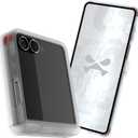 Ghostek Covert Clear Galaxy Z Flip 7 Case with Built-in Kickstand, MagSafe and Full Hinge Protection Designed for 2025 Samsung Galaxy Flip7 (6.9") (Clear)