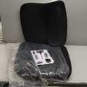 Ergonomic Office Chair - Computer Desk Chairs Comfy, Mesh High-Back Gaming Chair with Adjustable Lumbar Support, Executive Task Chair for Adults, Comfortable for Long Hours (White Black)