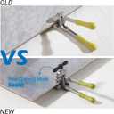 Professional Porcelain Manual Tile Cutter Tool Kit with Large Tile Cutter (can cut 48"),Power Pliers,3Pcs Cutting Blades and 3Pcs Cutting Wheels